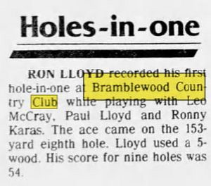 Bramblewood Country Club - Jul 22 1980 Article (newer photo)
